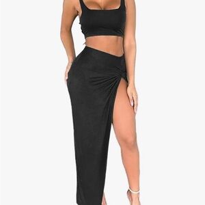 Amazon skirt set NWOT